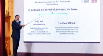 DIRECTOR GENERAL DEL INFONAVIT ANUNCIA CONGELAMIENTO DE SALDO Y MENSUALIDADES DE 2 MILLONES DE CRÉDITOS